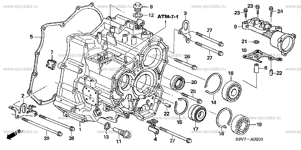 Parts scheme