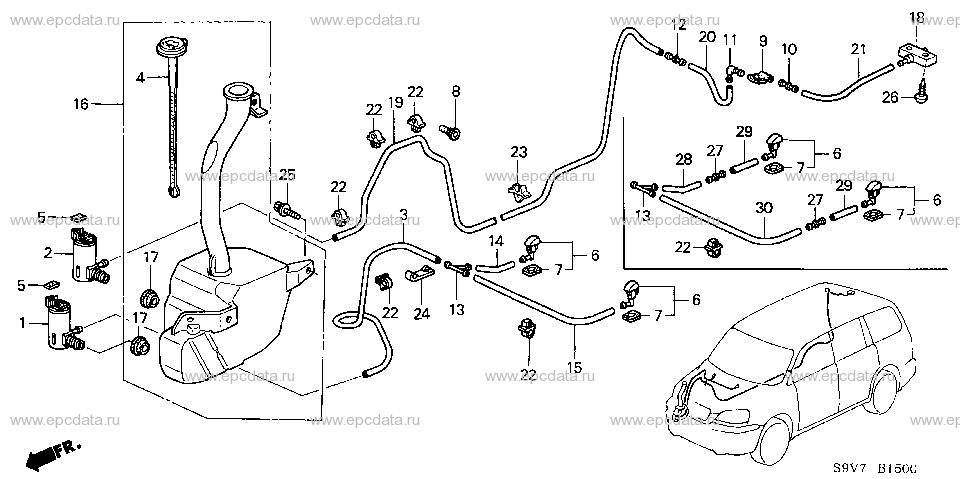 Parts scheme