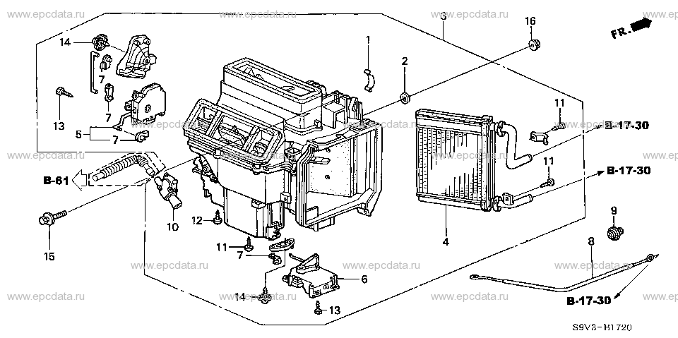 Parts scheme