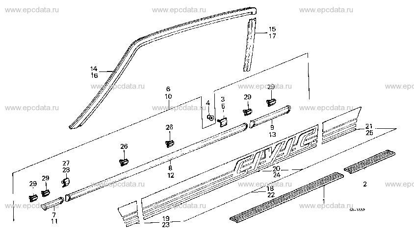 Parts scheme