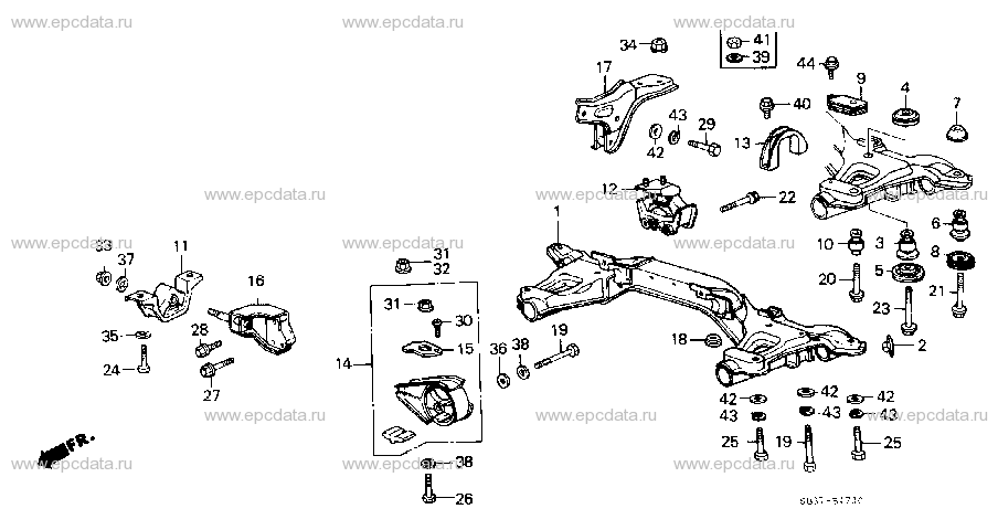 Parts scheme