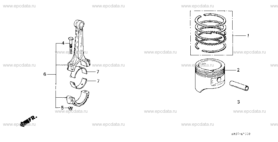 Parts scheme