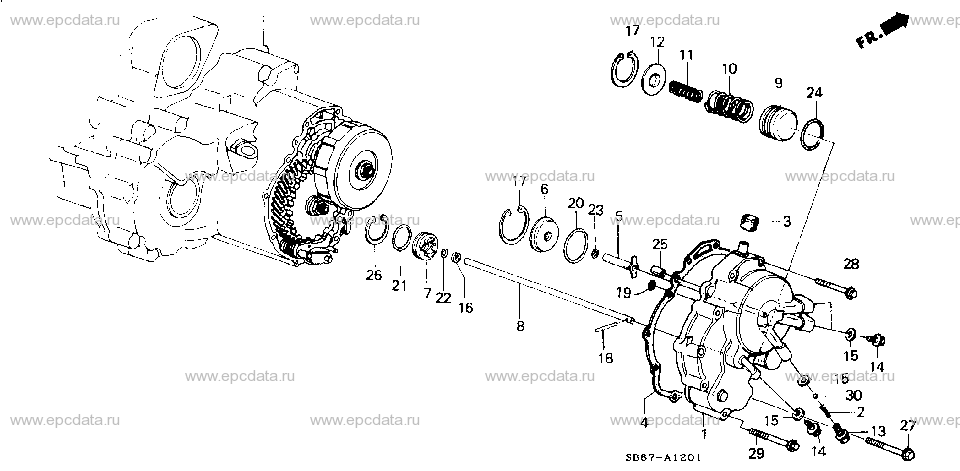 Parts scheme