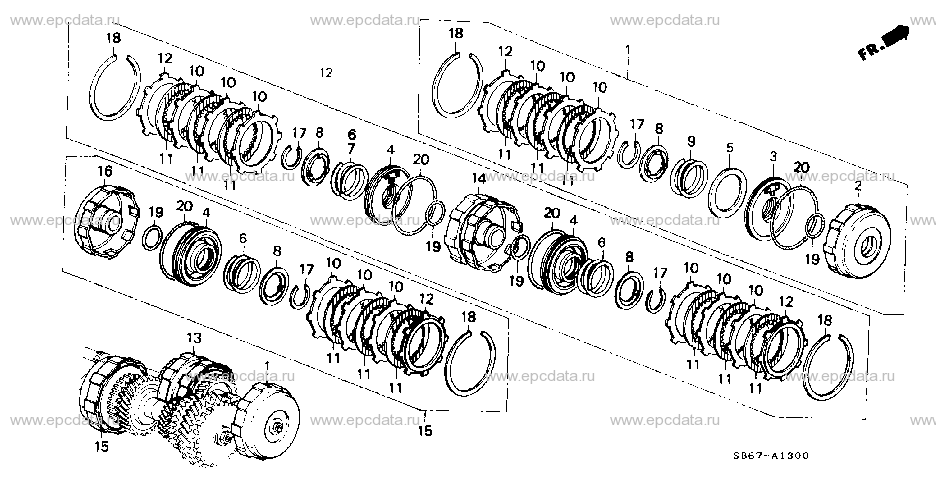 Parts scheme