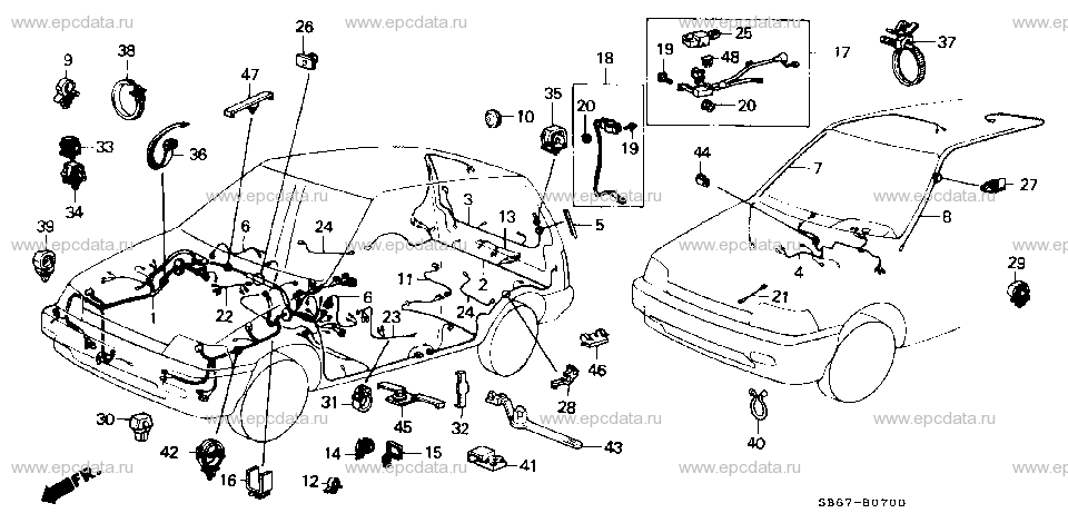 Parts scheme