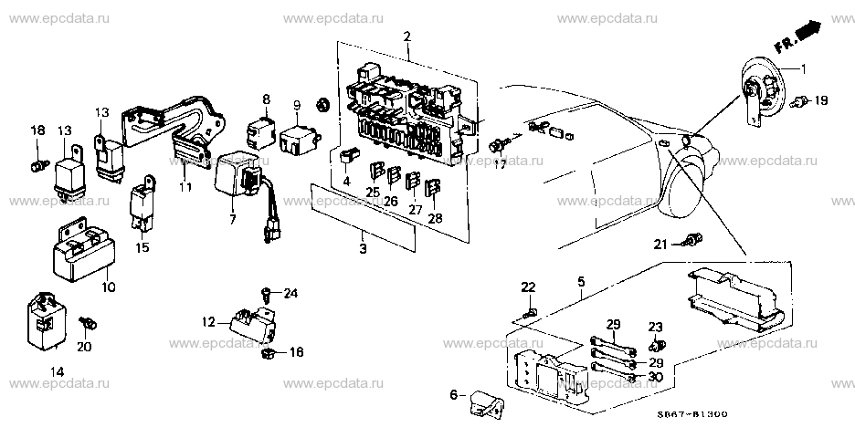 Parts scheme