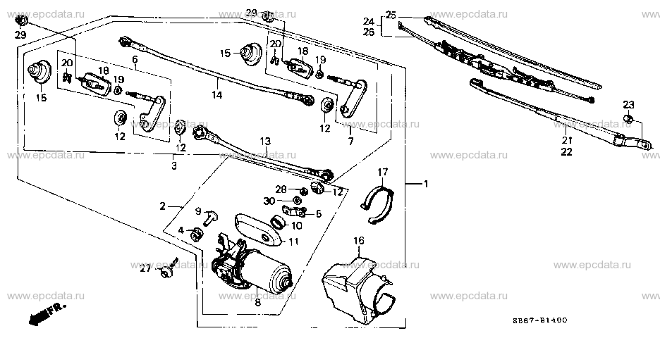 Parts scheme