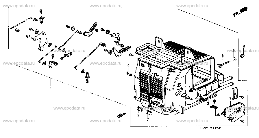 Parts scheme