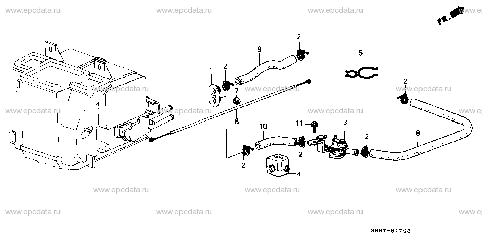 Parts scheme