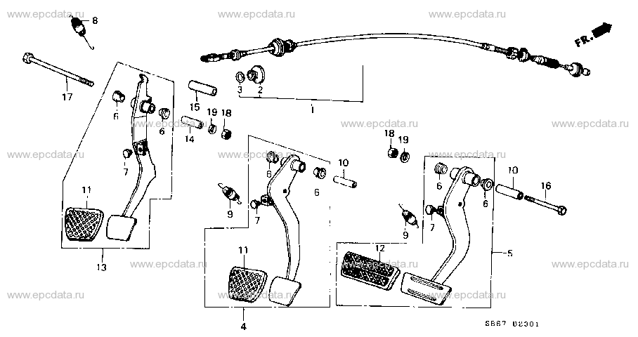 Parts scheme