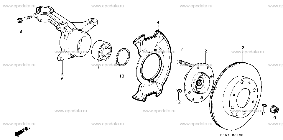 Parts scheme