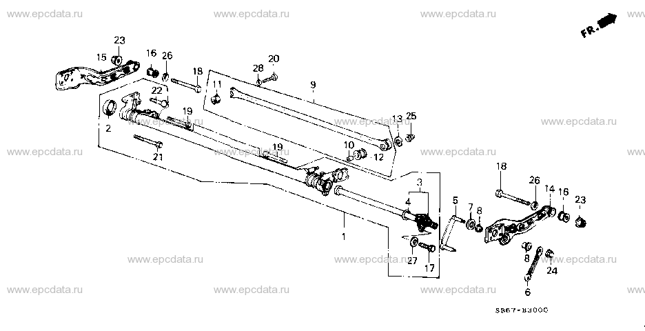 Parts scheme