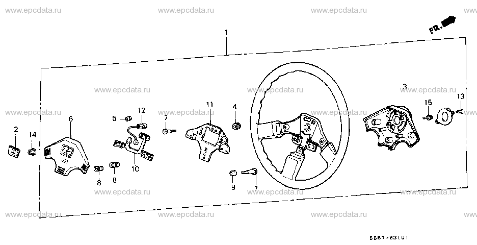 Parts scheme