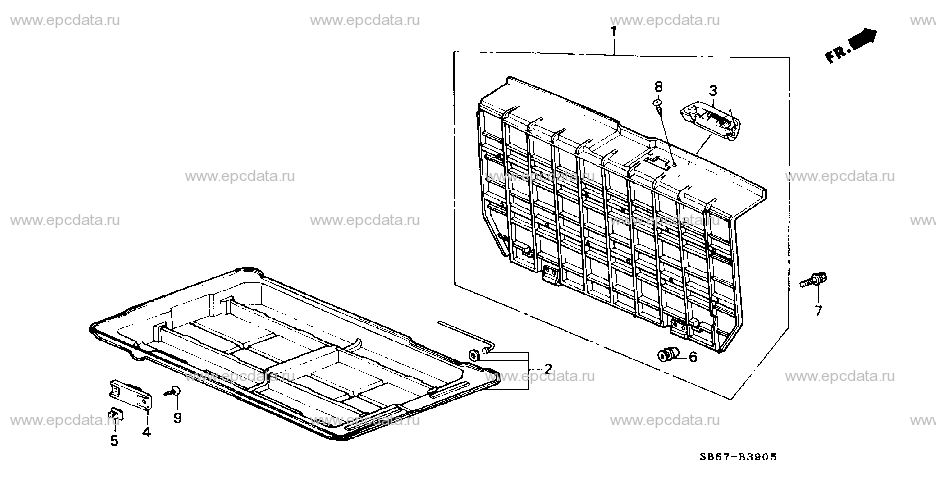 Parts scheme