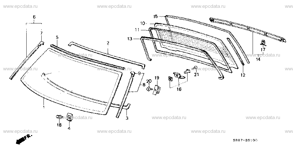 Parts scheme