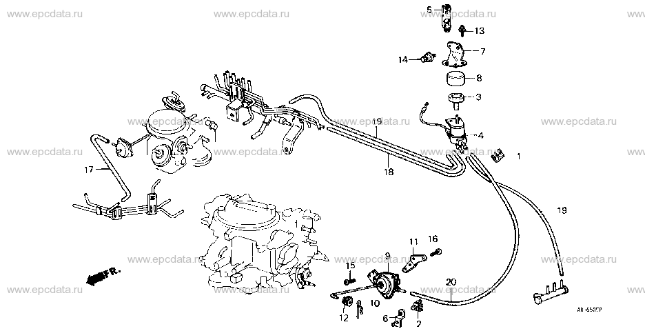 Parts scheme