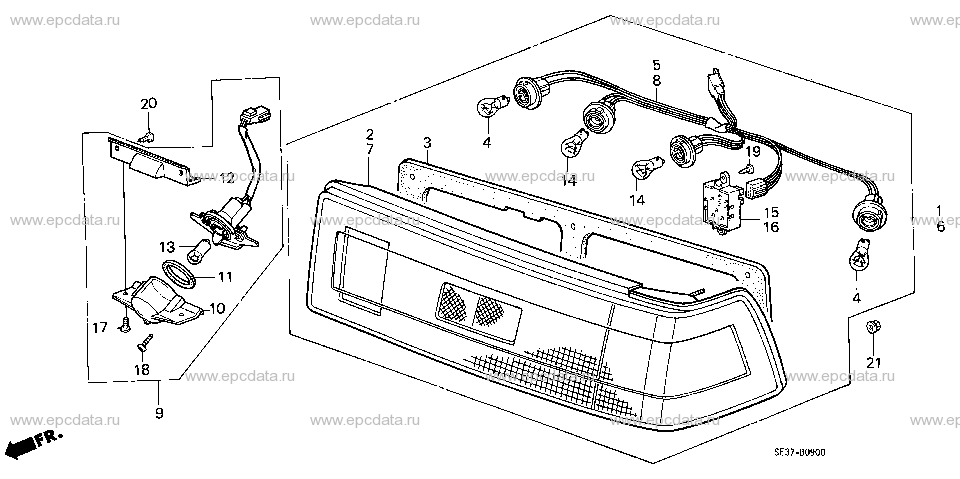 Parts scheme