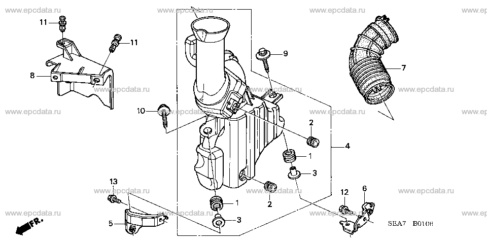 Parts scheme