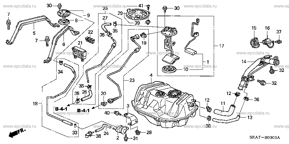 Parts scheme