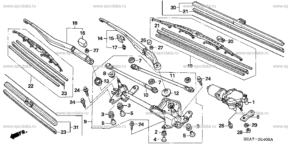 Parts scheme