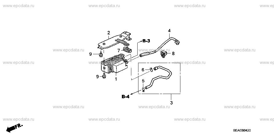 Parts scheme