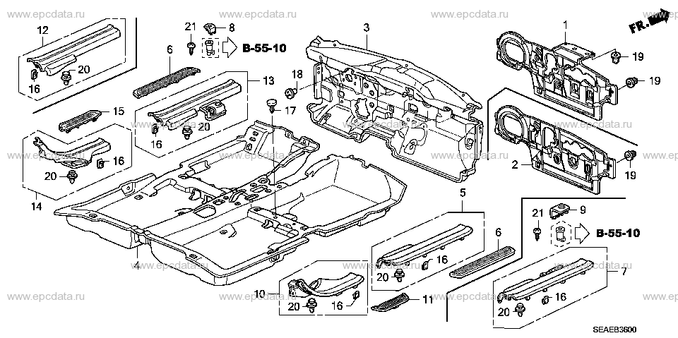 Parts scheme