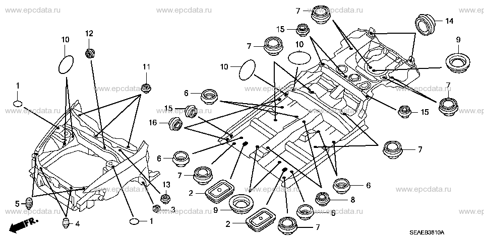 Parts scheme