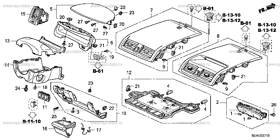 Parts scheme