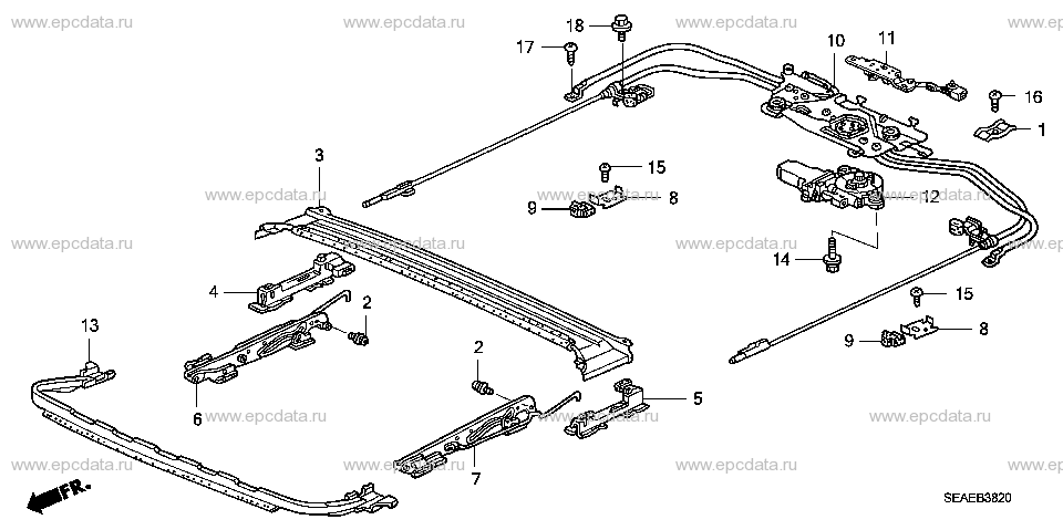 Parts scheme