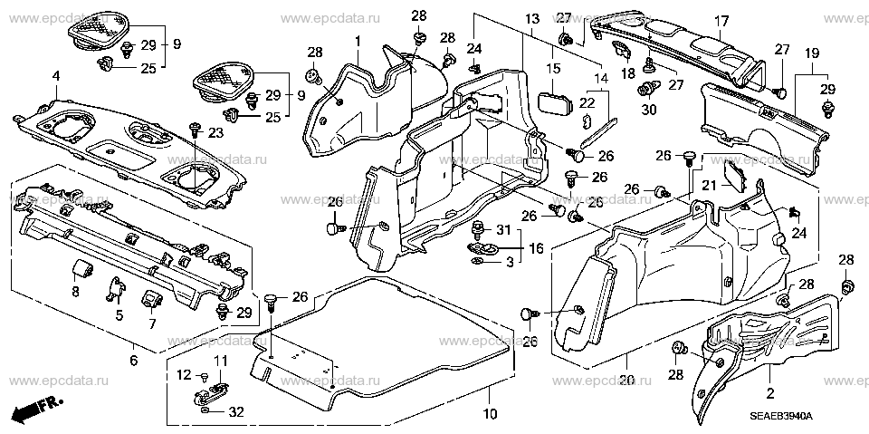 Parts scheme