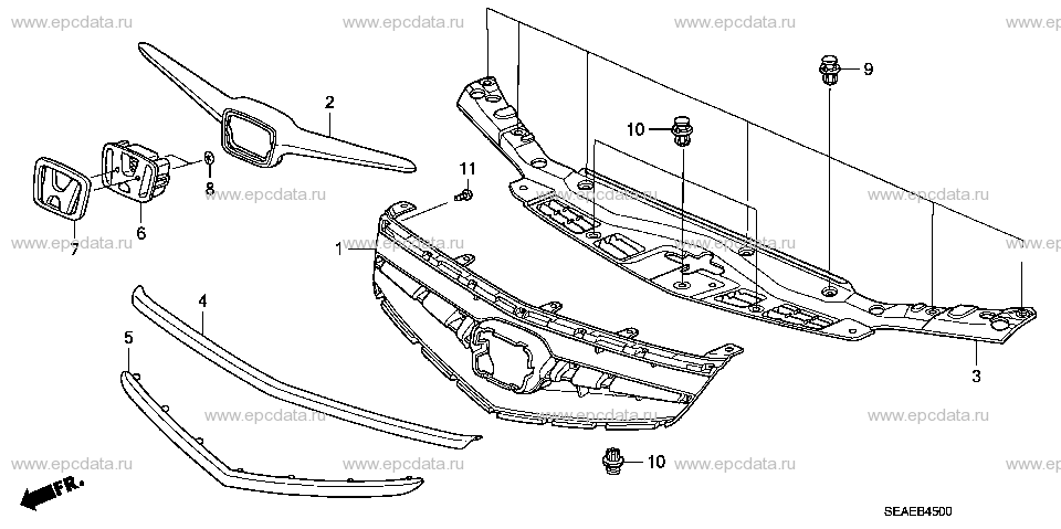 Parts scheme