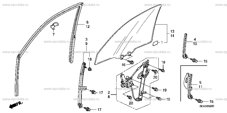 Parts scheme