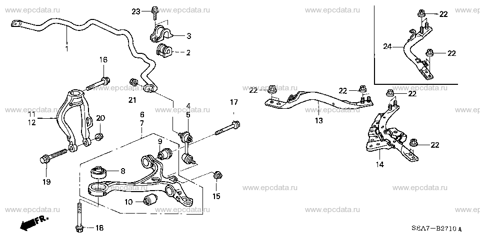 Parts scheme