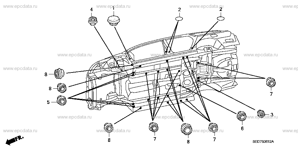 Parts scheme