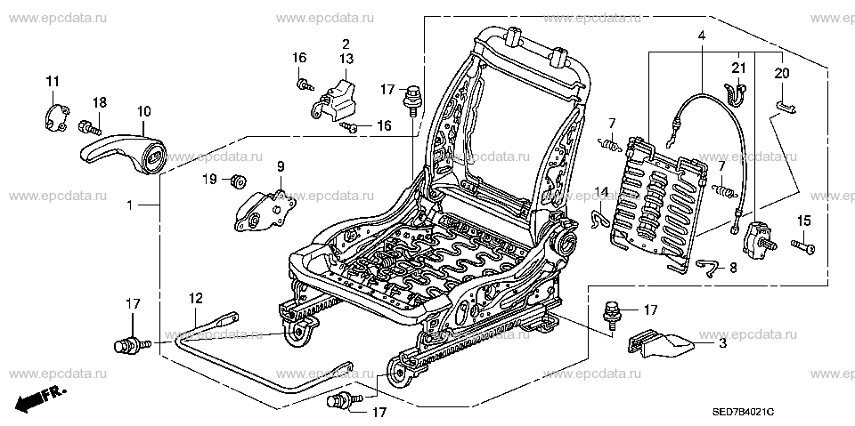 Parts scheme