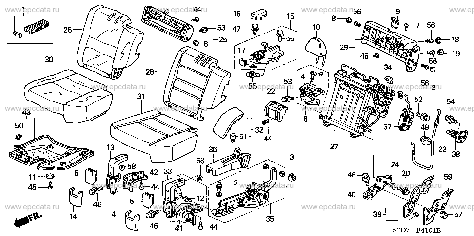 Parts scheme