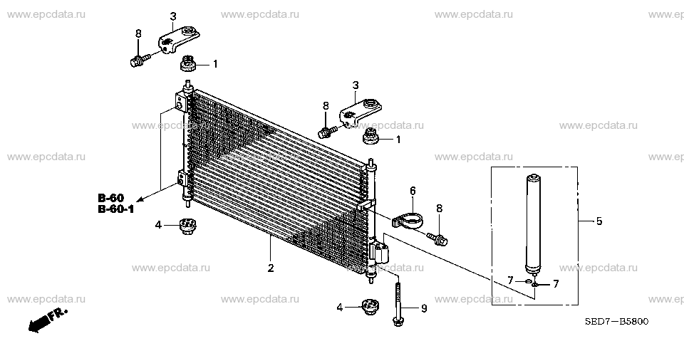 Parts scheme