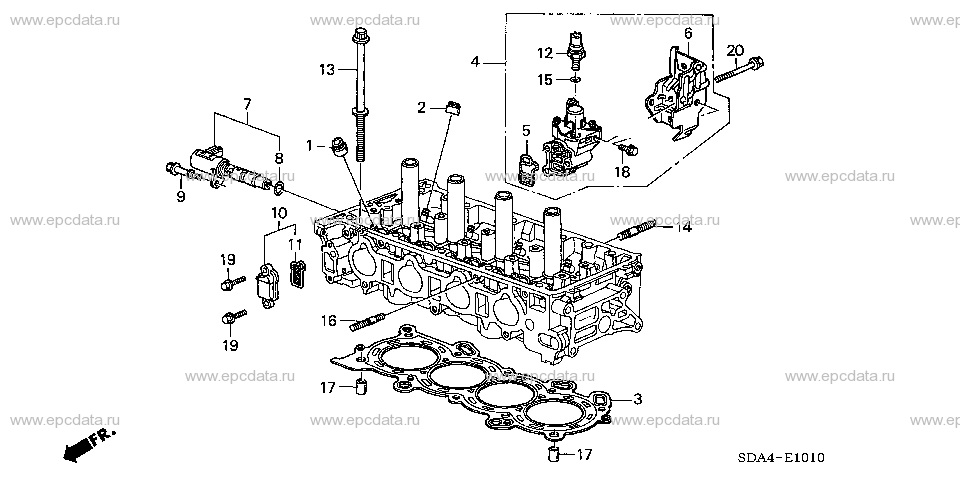 Parts scheme