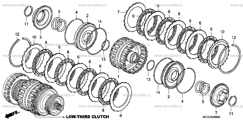 Parts scheme