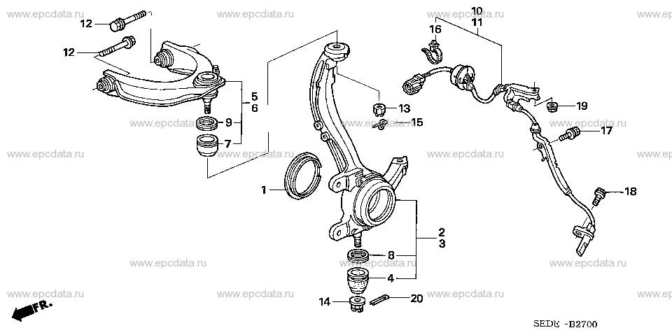 Parts scheme