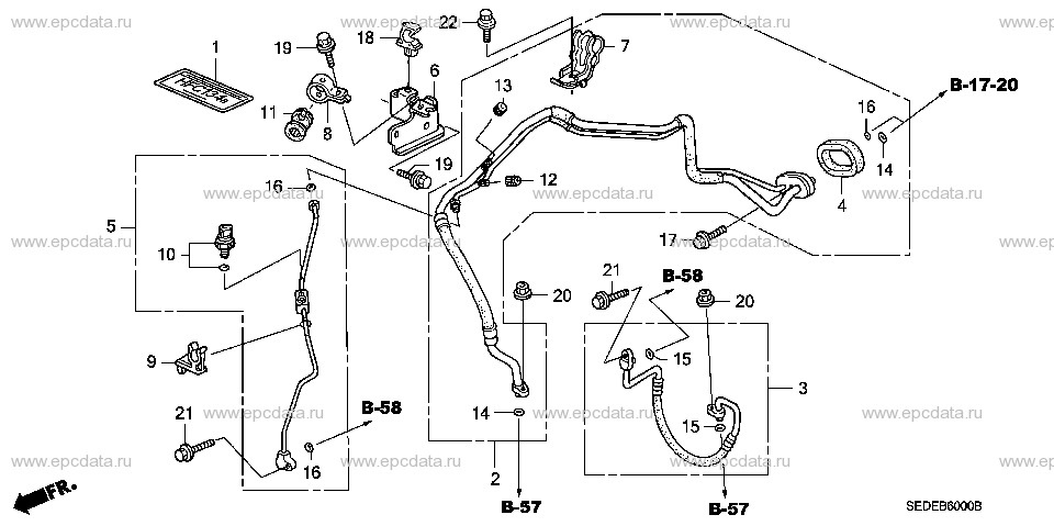 Parts scheme