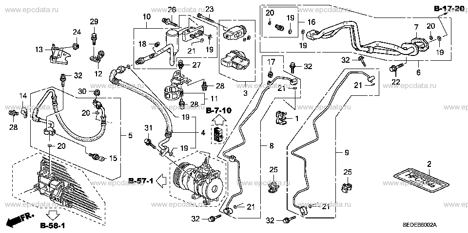 Parts scheme