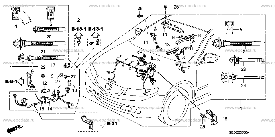 Parts scheme