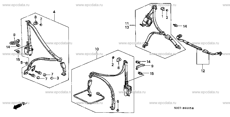 Parts scheme