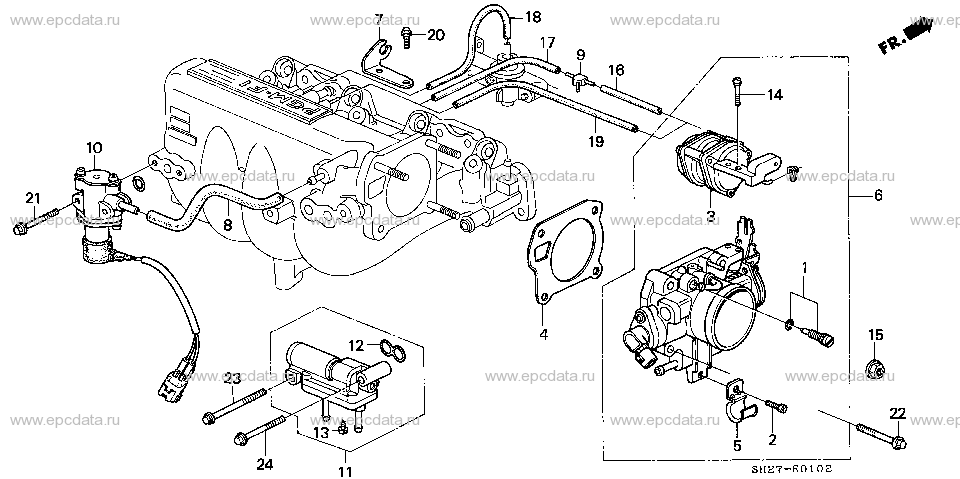 Parts scheme