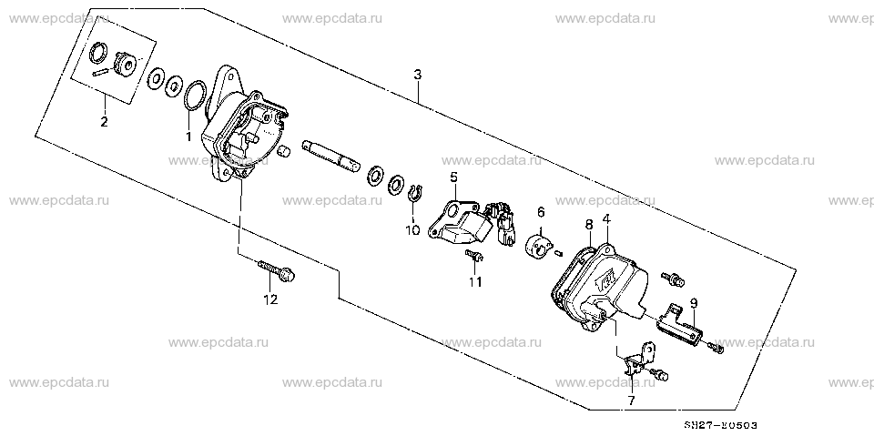 Parts scheme