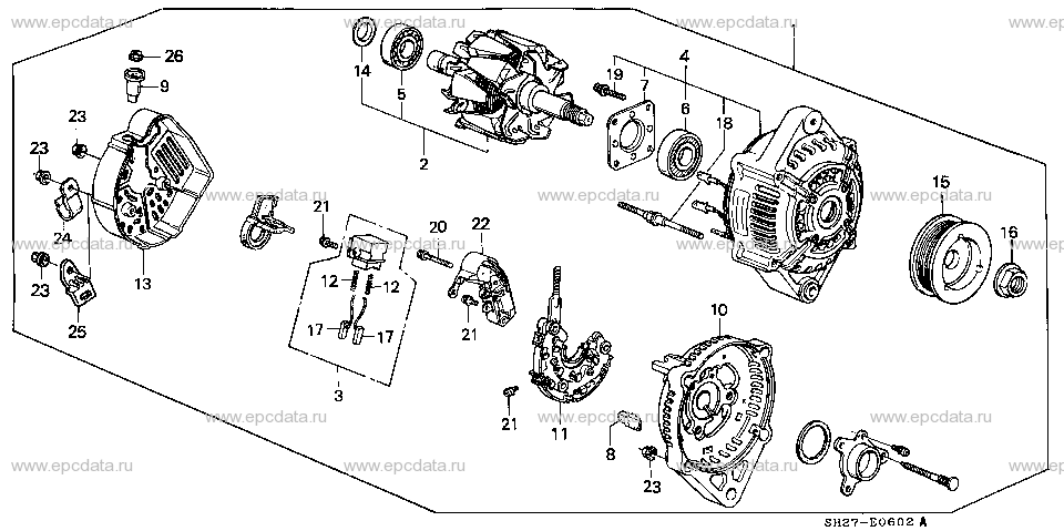 Parts scheme