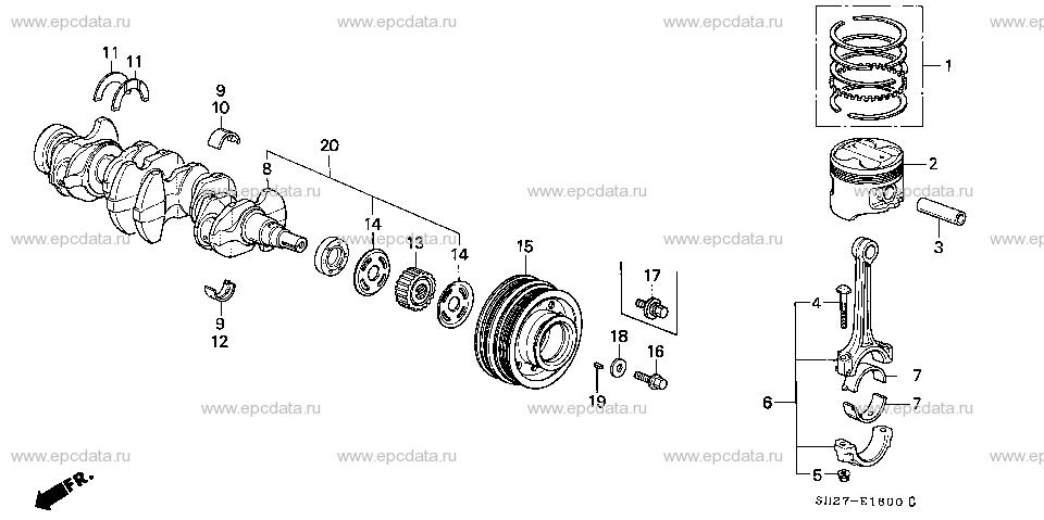 Parts scheme