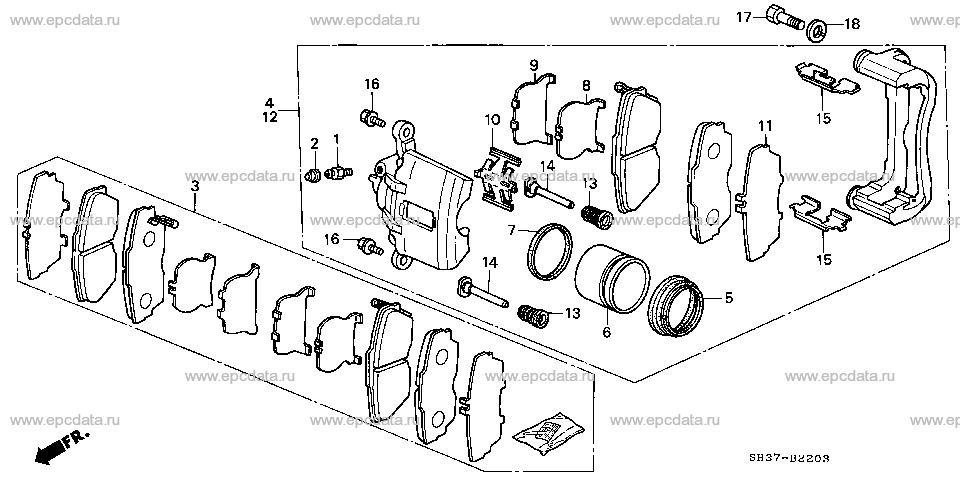 Parts scheme