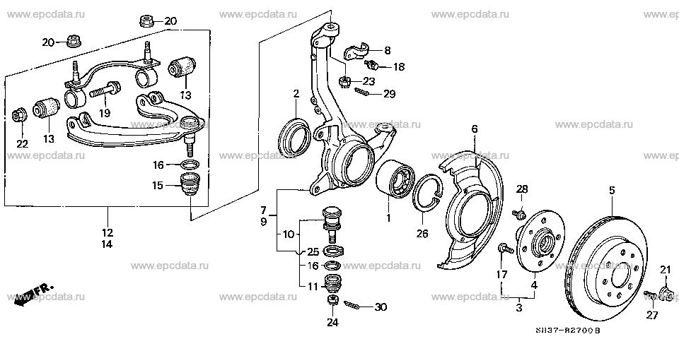 Parts scheme